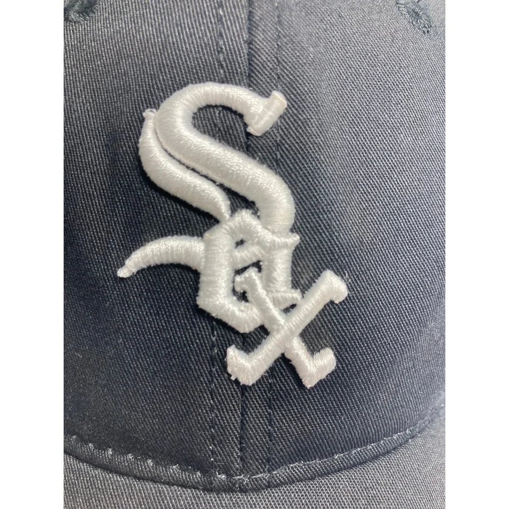 Chicago White Sox YOUTH Cap Hat Black Cooper MLB Baseball Adjustable Outdoor‎